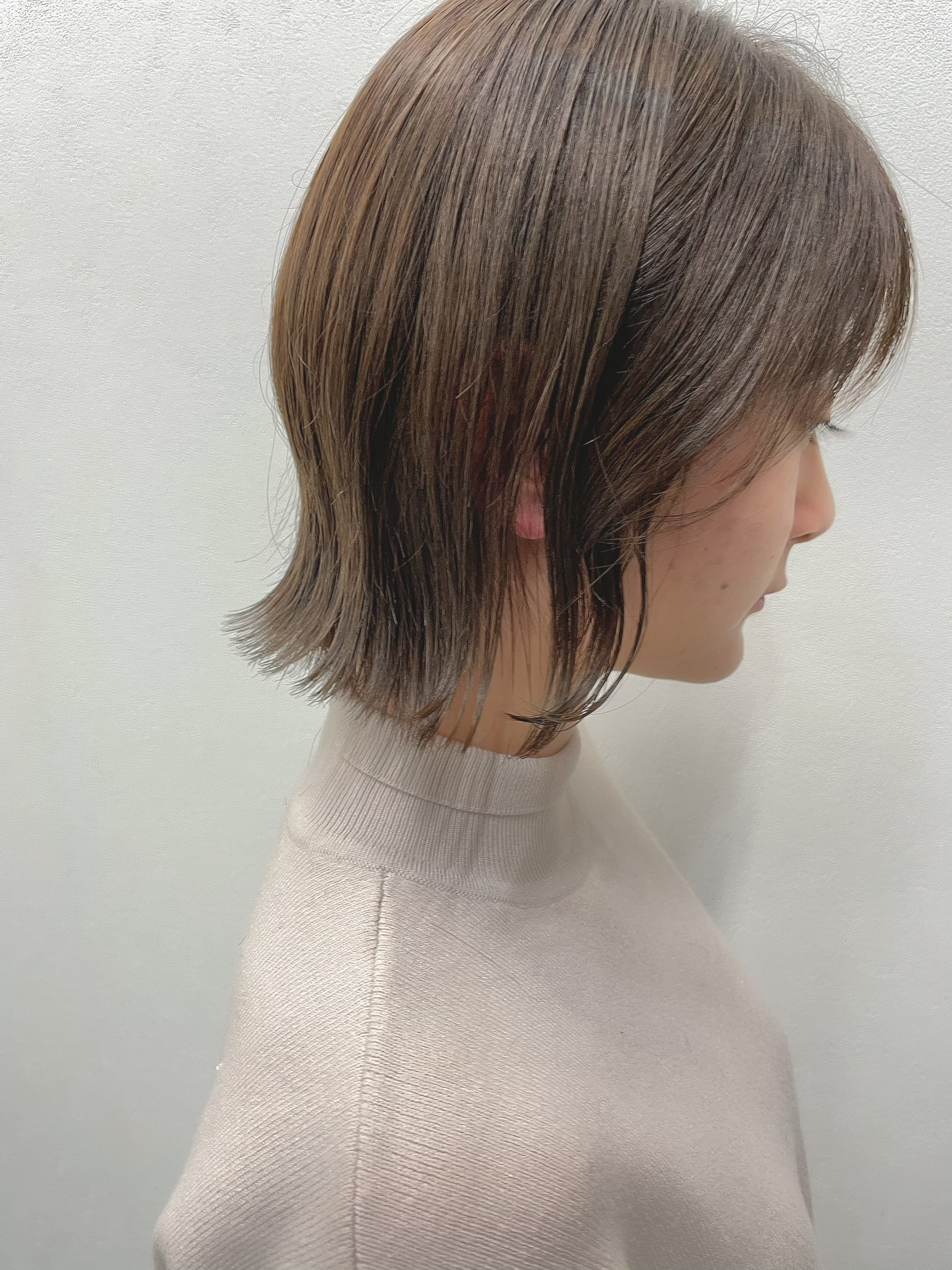 薄めの『切りっぱなしボブ』はボリューム調整を繊細に！！ 阿佐ヶ谷でショートヘアに特化した美容師 石井さんのショートヘアページ